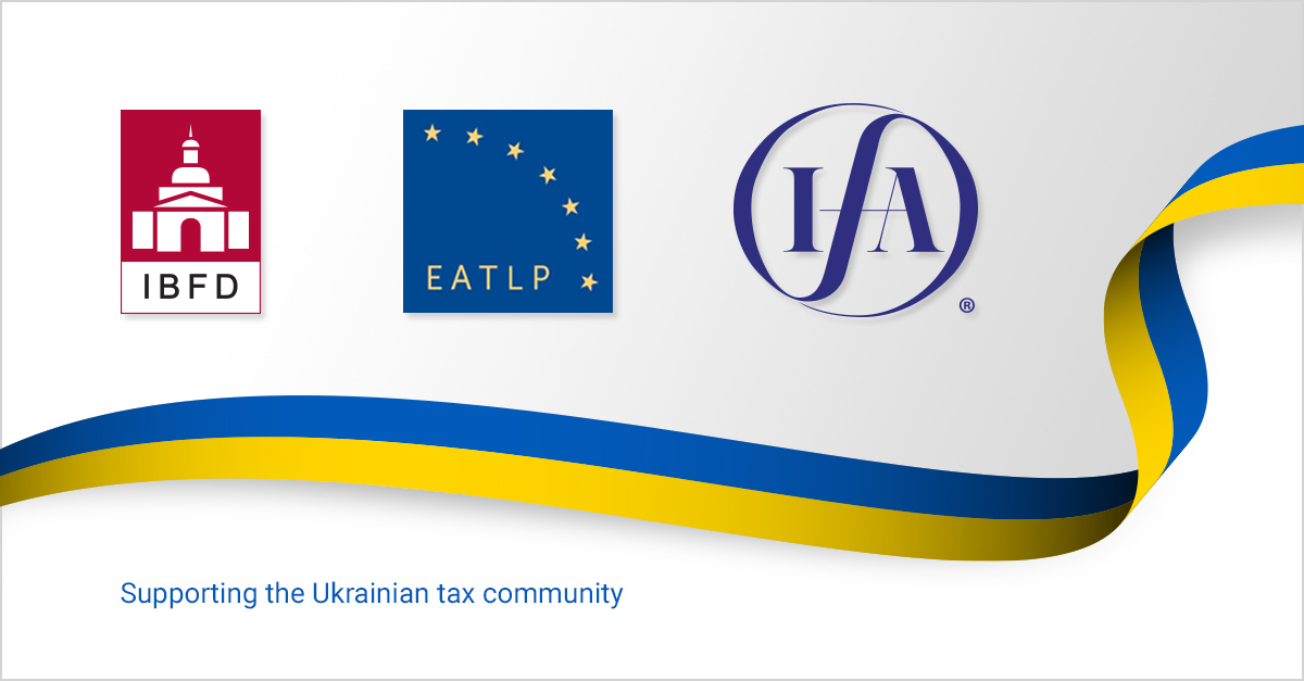 Supporting the Ukrainian tax community